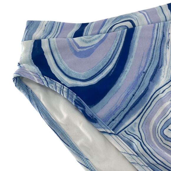 L SPACE MARBLE FRENCH BIKINI BOTTOM | L - Picture 4 of 7